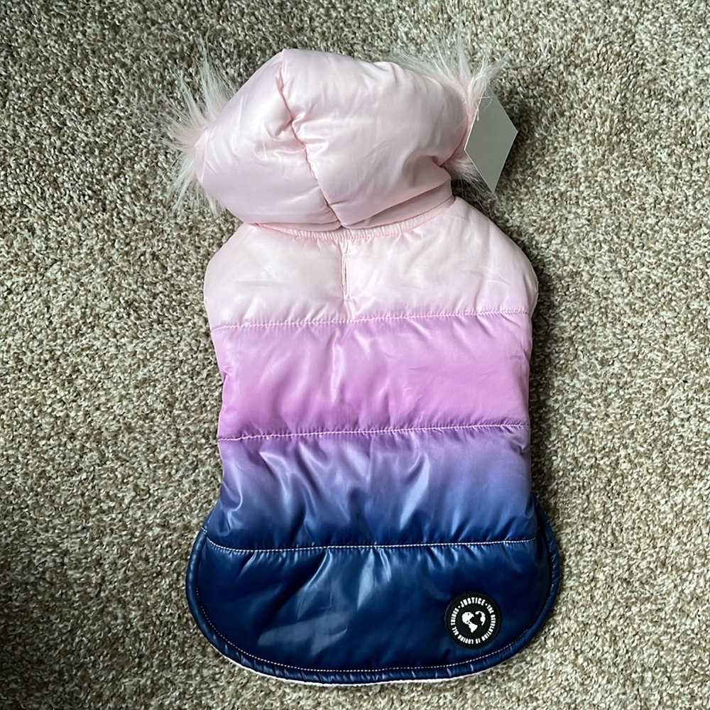 Justice XS Reversible Pet Jacket